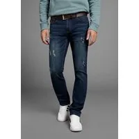 Bruno Banani Straight-Jeans Hutch gerade geschnittenes Bein, niedrige Leibhöhe, reguläre Passform