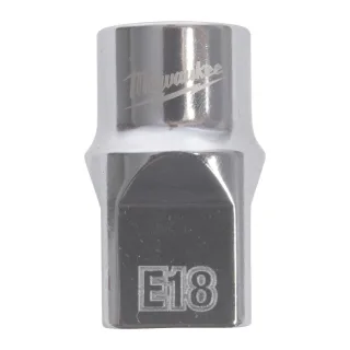 Milwaukee 1/2 zoll Steckschlüsseleinsatz, E-TX E18 E-Torx - 4932498855