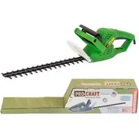 PRO CRAFT Elektro-Heckenschere PT520 Heckenschere 520 Watt 410 mm Schnittlänge 20 mm Schnittstärke