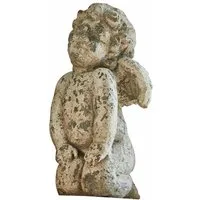 Mirabeau Gartenfigur Deko-Engel Mines antikbeige
