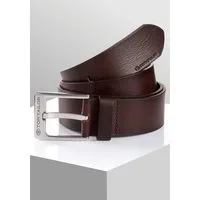 TOM TAILOR Ledergürtel TTCALVINPLUS 4 cm breiter Herrengürtel, Casual und Jeans Look