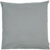 beties Kissenbezüge BasicSoft, (1 Stück), ca. 40x40 cm Jersey 100% Baumwolle (silber-grau)