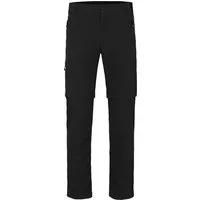 Bergson Outdoorhose ARRESÖ COMFORT Zipp Off Herren Wanderhose, leicht, strapazierfähig, Normalgrößen, schwarz