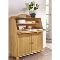 OTTO home Sekretär Mette, Schreibtisch im Landhausstil, aus Massivholz, Breite 82 cm