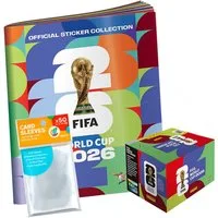 Panini Sammelkarte World Cup 2026 Sticker - 1 Display (100 Tüten) + Sammelalbum+ Hüllen