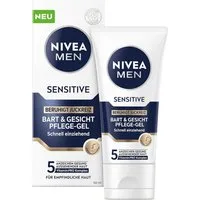 Nivea Men Gesichtspflege Sensitive Bart & Gesicht Pflege-Gel, 1-tlg.