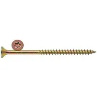 ARLI Spanplattenschraube 100x Spanplattenschraube 4,5 x 45 mm Torx Senkkopf Teilgewinde, (Set, 100 St., Spanplattenschrauben), Antrieb: TX 25