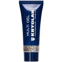 Kryolan GmbH Theaterschminke Kryolan Glittergel Bronze grob, Effektvoll funkelndes Glitzergel für Körper und Haare