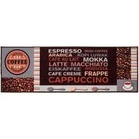 Andiamo Küchenläufer Cafe Creme, rechteckig, Höhe: 4 mm, Motiv Kaffee, mit Schriftzug, Größe 50x150 cm, Küche