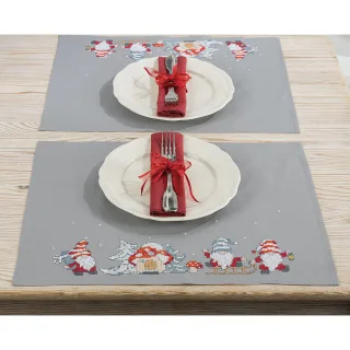 Tischsets "Wichtel", 2er-Set