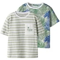 Name It T-Shirt (2-tlg) Nmmjanek 2P S/S Nreg Top Box Pb