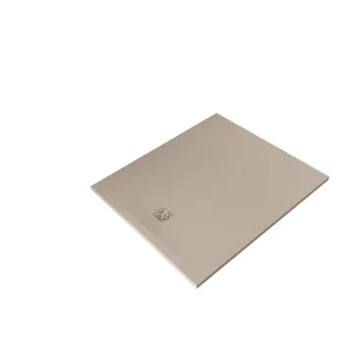 KLUDI-TERRA Duschwanne 100 x 120 H3 cm Abflussabdeckung inklusive Matt Light Dove 08DW17O2