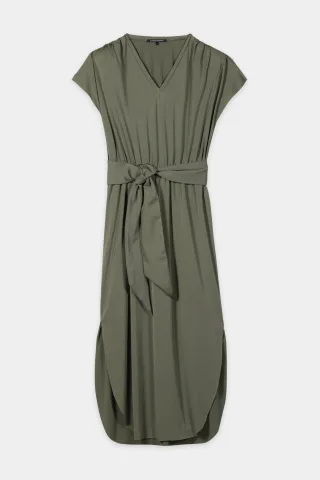 Luisa Cerano - Kleider Weiblich khaki - Gr. - 36