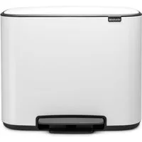 Brabantia Mülleimer Bo Treteimer, 11 + 23L, sanft schließender Deckel, mit leichter Pedalbedienung