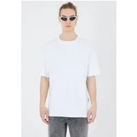 COFI Casuals T-Shirt einfarbiges Basic Oversized T-Shirt mit 320 GSM Baumwolle