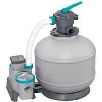 Bestway Sandfilteranlage Sandfilteranlage 11.355l/h, 500W, Für Pools mit 1.100 – 60.500 Liter Wasservolumen geeignet