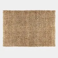 Mirabeau Badematte Badematte Daoukro braun, Höhe 70.0 mm, 100% Jute, Unterseite: Latex