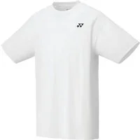 Yonex T-Shirt Small Logo LS0024 (100% Polyester) 2025 weiss Herren