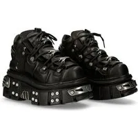 NEW ROCK M-106-S70 Plateausneaker Handgefertigt in Spanien aus echtem Leder