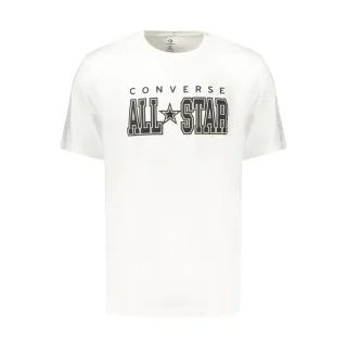 Converse Weißes Baumwoll-Herren-T-Shirt