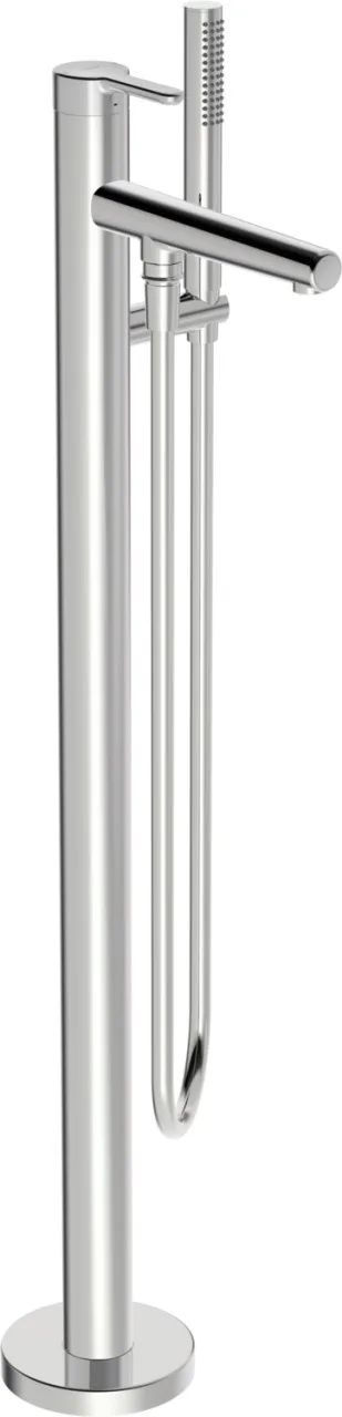 Hansa Einhandmischer Badebatterie bodenstehend HANSADESIGNO, Ausladung 209 mm DN15, 53272083 53272083