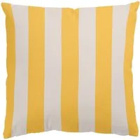 Bilderdepot24 Dekokissen draußen Kissenhülle/ Garten/ Outdoorkissen gelb Muster Vintage, Bezug mit / ohne Füllung Zierkissen Outdoor Sofa Bett