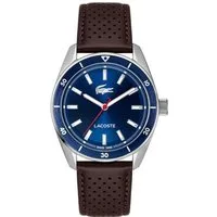 Lacoste Quarzuhr BOSTON 2011489, Armbanduhr, Herrenuhr, Lederarmband, analog