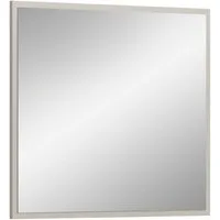 xonox.home Garderobenspiegel, Kaschmir Nachbildung Melamin beschichtet modern 80x70x2 cm