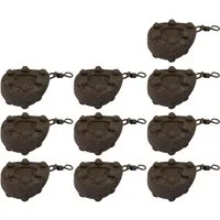 FOX International Karpfenblei Fox Camotex Kling On Swivel Lead - 10 Karpfenbleie