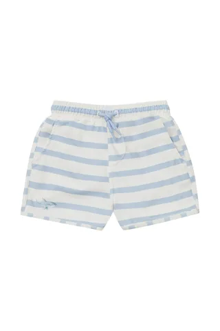 Leevje Badeshorts 'Blue Stripes' 98/104
