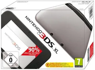 Nintendo 3DS XL silber/schwarz