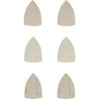 Expert M480 Netzstruktur-Schleifblatt-Set 100 x 150mm, K80 / 120 / 180 6-teilig, für Multischleifer
