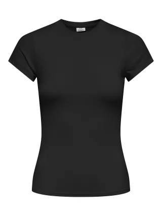 JDY - JDYIDA S/S T-SHIRT JRS Black - Gr. - M