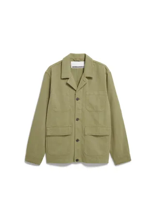 Armedangels - COTTON LINEN JACKET fatigue green - Gr. - M