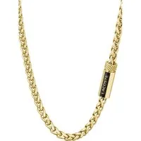 Lacoste Edelstahlkette SPELT, mit Emaille