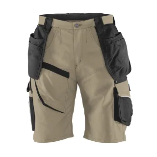 KÜBLER PRACTIQ Shorts sandbraun/schwarz 50 - 2451 9314-2599-50