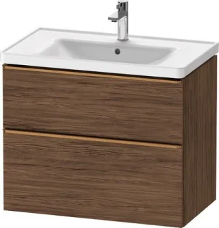 Duravit D-Neo Waschtischunterbau wandhängend Nussbaum dunkel Matt 784x452x625 mm - DE4355004210000 DE4355004210000