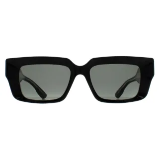 Gucci Rectangle Womens Schwarz Grau GG1529S