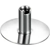 ESGE-Zauberstab Schlagscheibe Zauberstab Schlagscheibe silber, Zauberstab Schlagscheibe silber, Edelstahl, silber