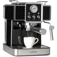 Klarstein Espressomaschine, 1.5l Kaffeekanne, Gemahlener Kaffee & Pads: 2-in-1-Nutzung