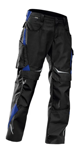 KÜBLER PULSSCHLAG Hose HIGH schwarz/kornblumenblau 90 - 2324 5353-9946-90