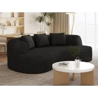 Lexzurn Sofa 3-Sitzer Sofa, Schlafsofa 168x90cm inkl.3 Zierkissen Bequemes Chenille, Geeignet fur Wohnzimmer, Buro, Lounge, Zimmer, Schlafzimmer, Mit 1200 LBS Belastbarkeit, strapazierfähig & haustierfreundlich