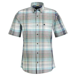 LERROS - BUTTON DOWN tinted aqua - Gr. - M