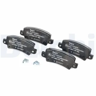 Delphi Bremsbel?ge hinten Toyota Corolla E12