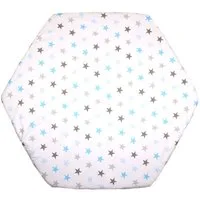Primawela Spannbettlaken Baby Kinder 6-eck Laufgitter Laufstall Matratze 105x120cm