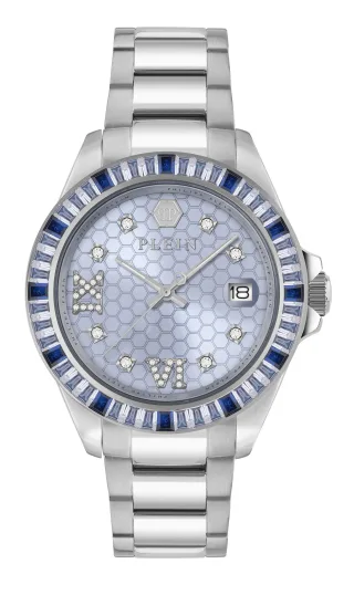 Philipp Plein Ladyempire Silber Damen Armbanduhr PW2FA0125