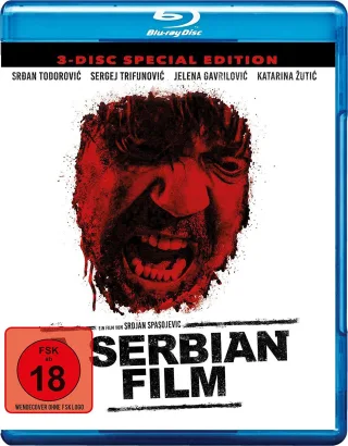 A Serbian Film - 3er-Disc Special-Edition (Blu-Ray + DVD + Bonus-DVD) limitierte Auflage 1000 Stück !! [Special Edition]