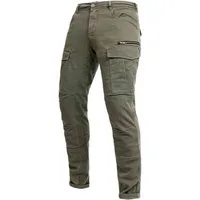 John Doe Motorradhose Stroker Cargo XTM Motorrad Textilhose Knieprotektoren enthalten