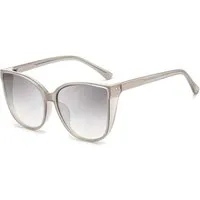 LuxusKollektion Sonnenbrille Sonnenbrille übergroße Damen vintage UV400 graue Verlaufsgläser