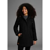 KangaROOS Parka mit Teddy Fellimitat gefüttert, Winterjacke